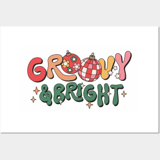 Groovy & Bright Posters and Art